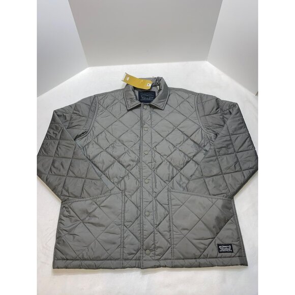 NWT Levi's Men's North Point Coaches Jacket in Grey Size Medium - Picture 9 of 10